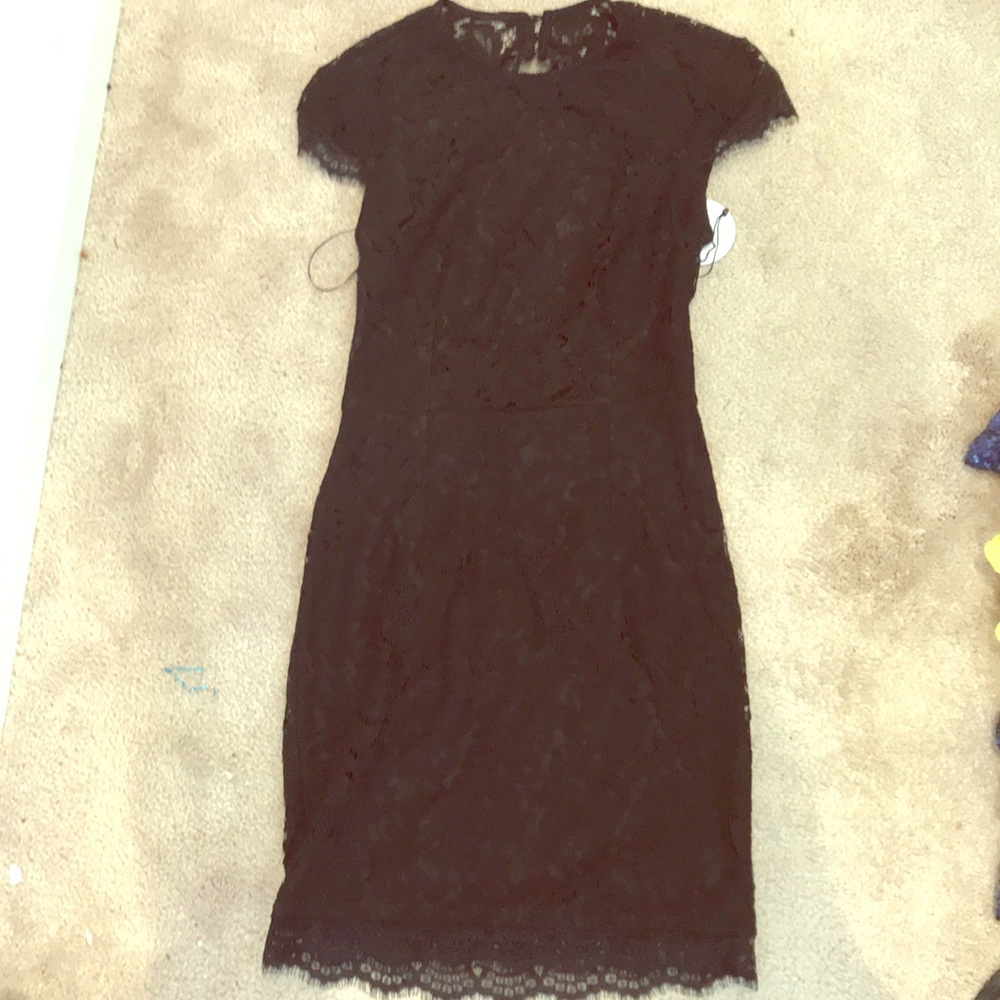 Backless little black dress